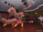 Dragon dance performance for Canada Day, Floata Restaurant Chinatown