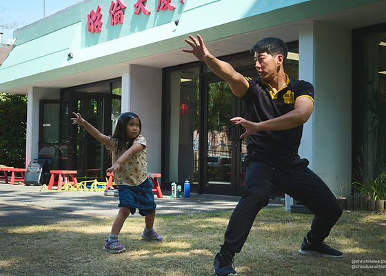 Chau Luen Athletics kids kung fu class