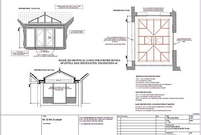 Orangery Plan