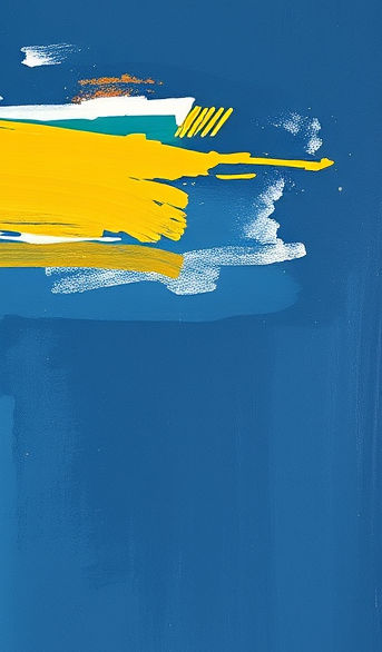 abstract cross painting maize and navy.jpg
