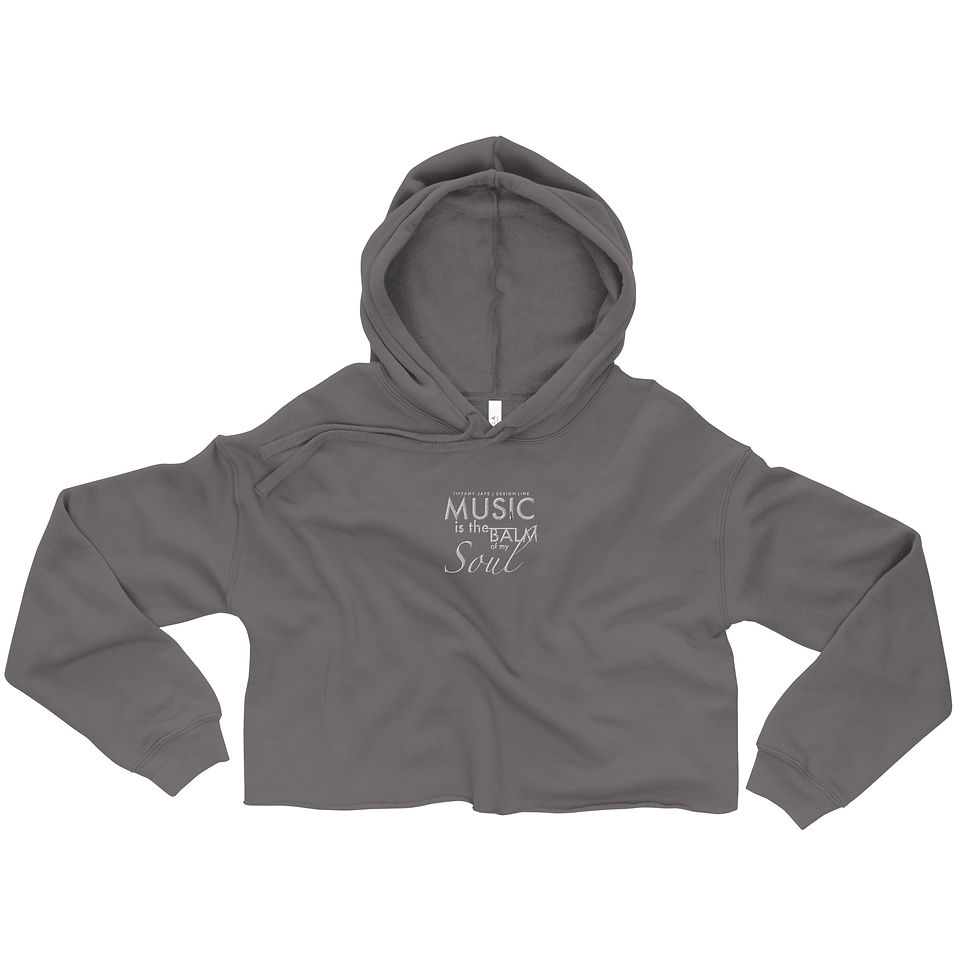 Thumbnail: Crop Hoodie | MUSIC is the BALM of my SOUL