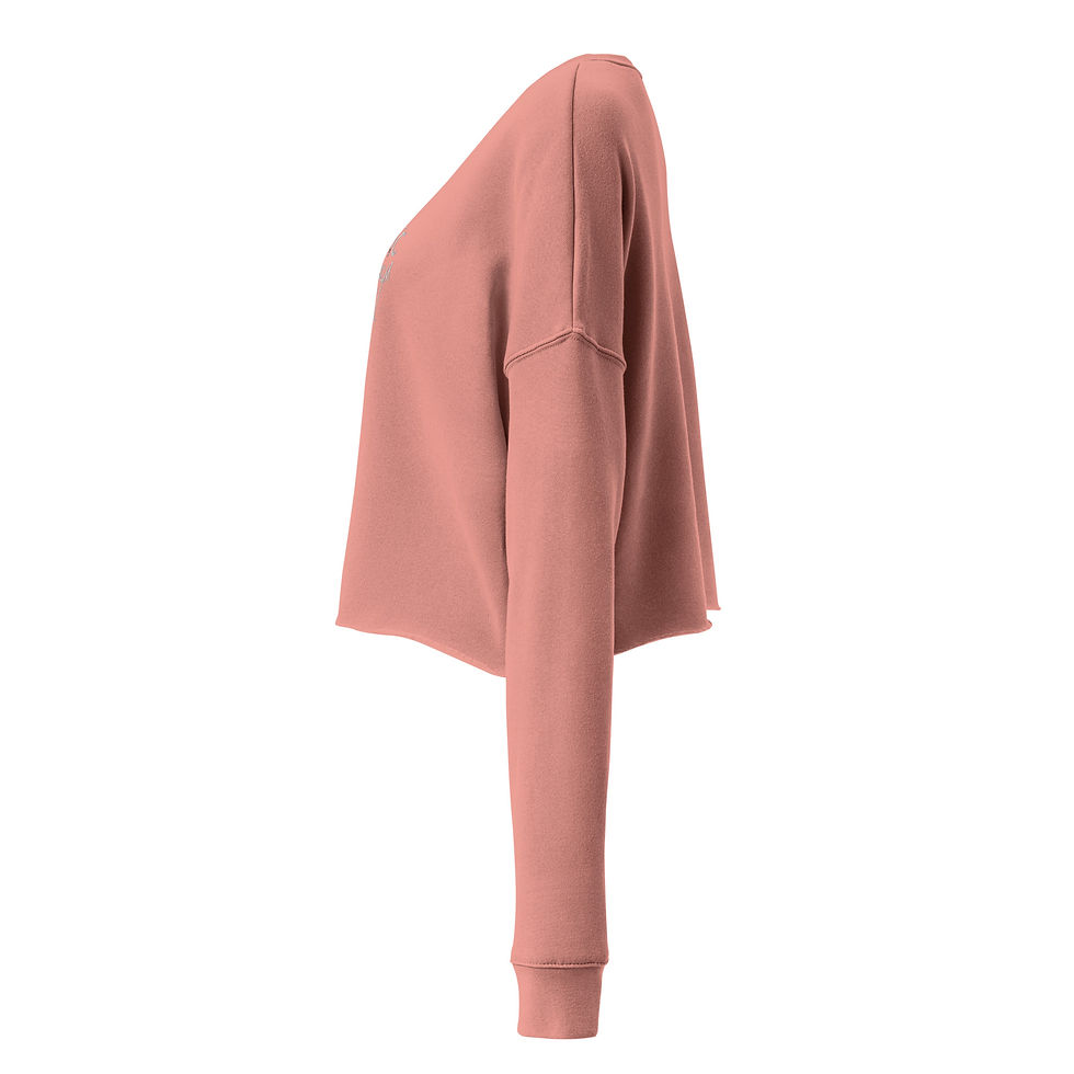 Thumbnail: Crop Sweatshirt | MUSIC is the BALM of my SOUL