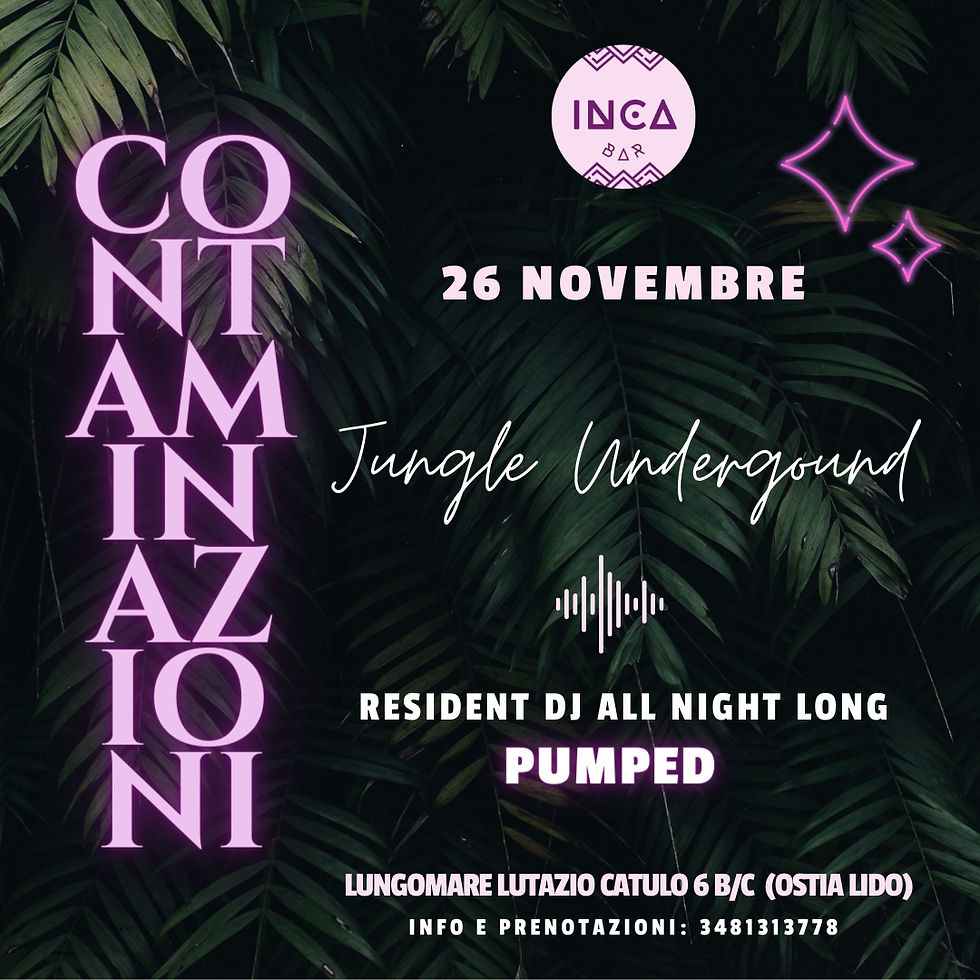 CONTAMINAZIONI - JUNGLE UNDERGROUND