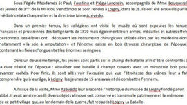 Visite du Musée de la guerre (28 - Loigny)