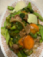 Beef with Mixed Vegetables