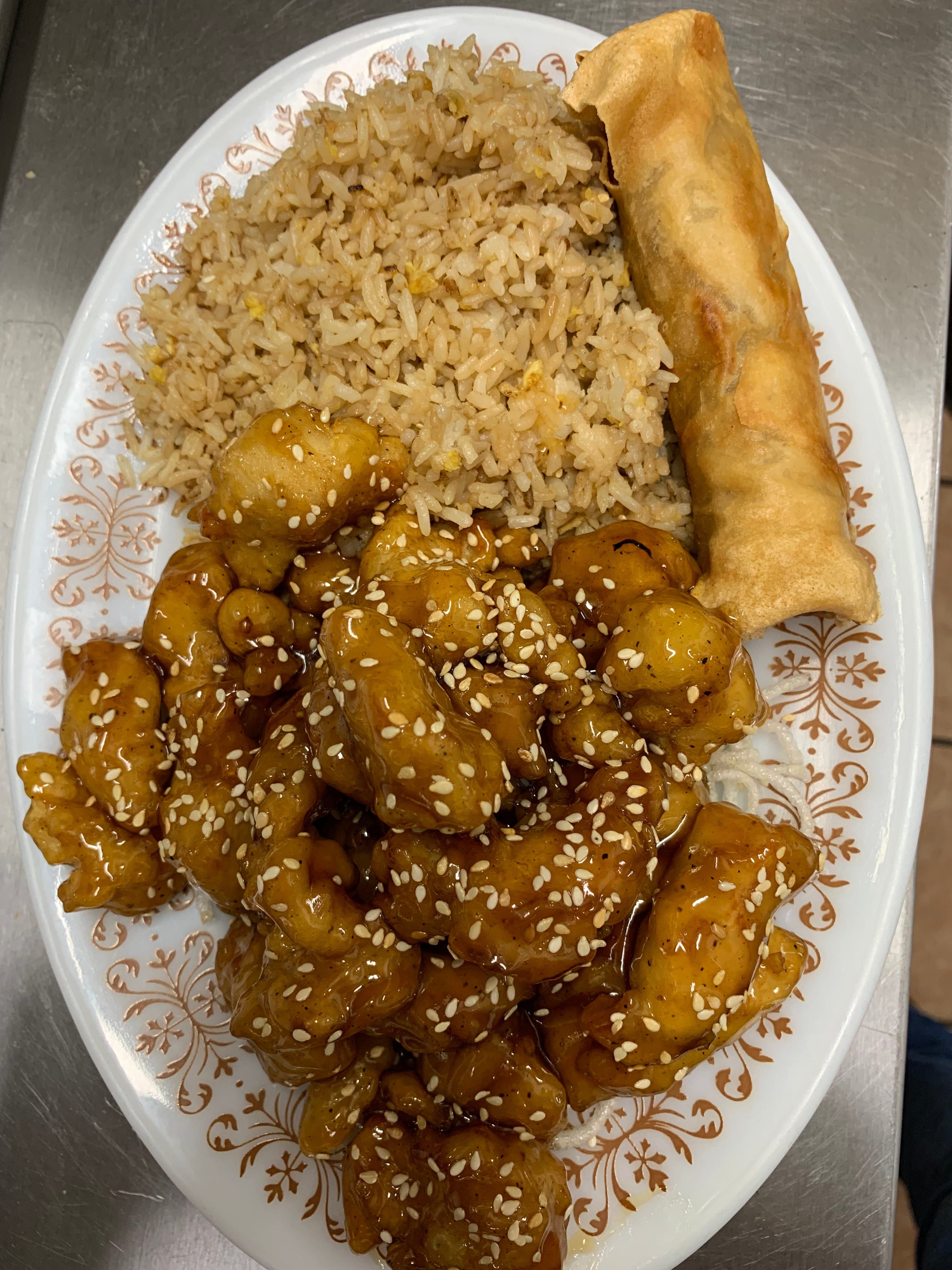 Arranged Food and Objects