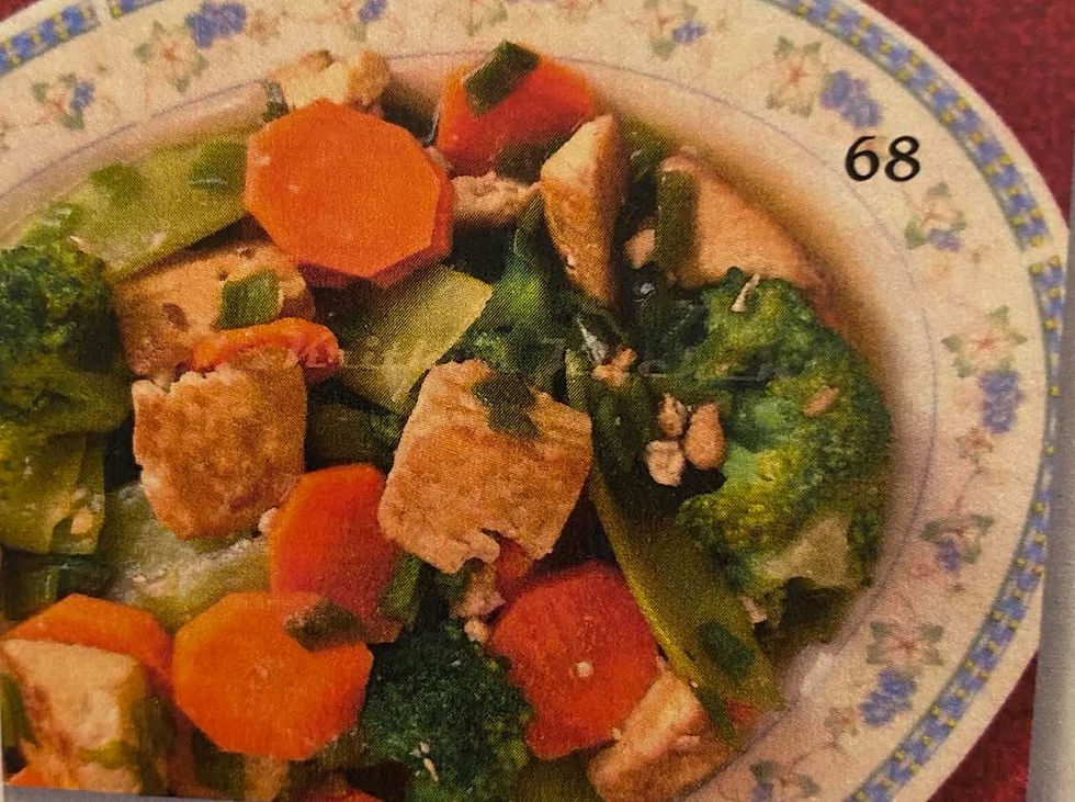 Arranged Food and Objects
