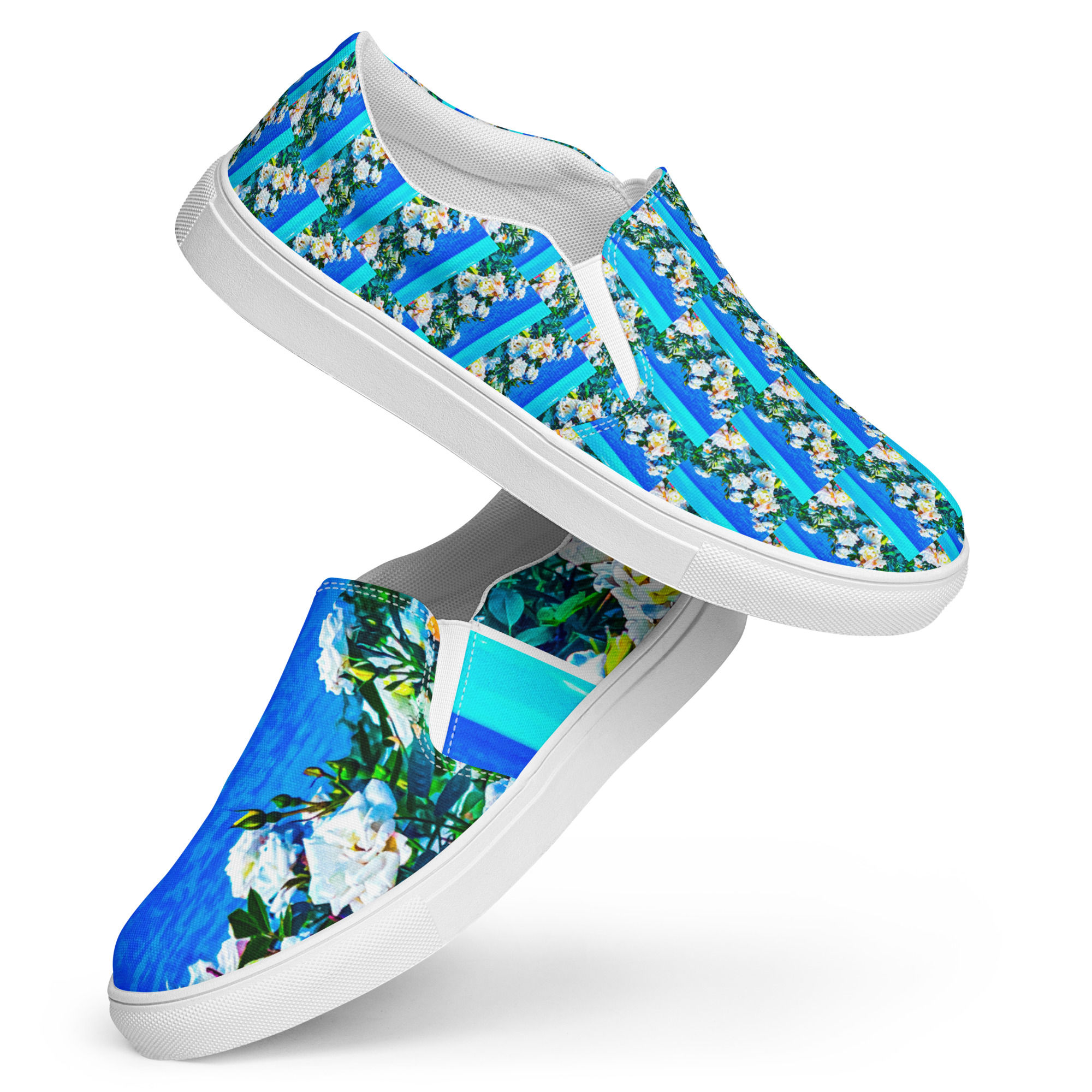 Elements of Gratitude Men’s slip-on canvas shoes