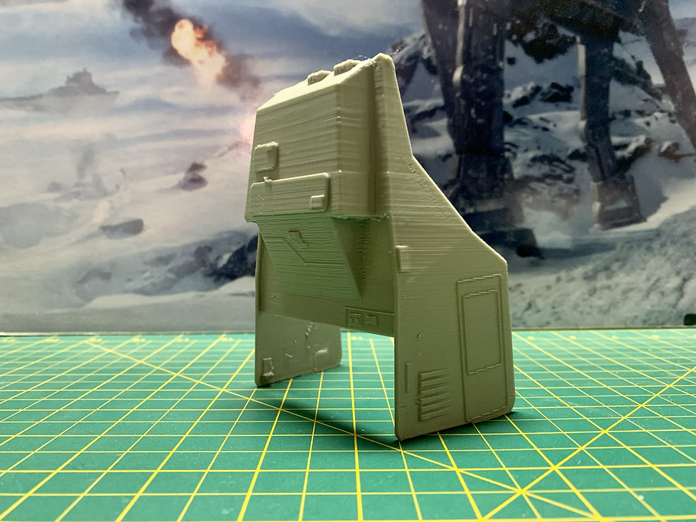 Thumbnail: Tapa de cabina AT-AT vintage  réplica 3D 