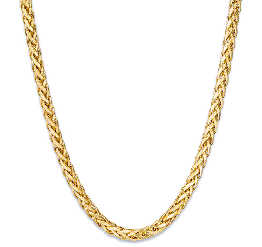 6mm Wheat Chain (diamond cut)
