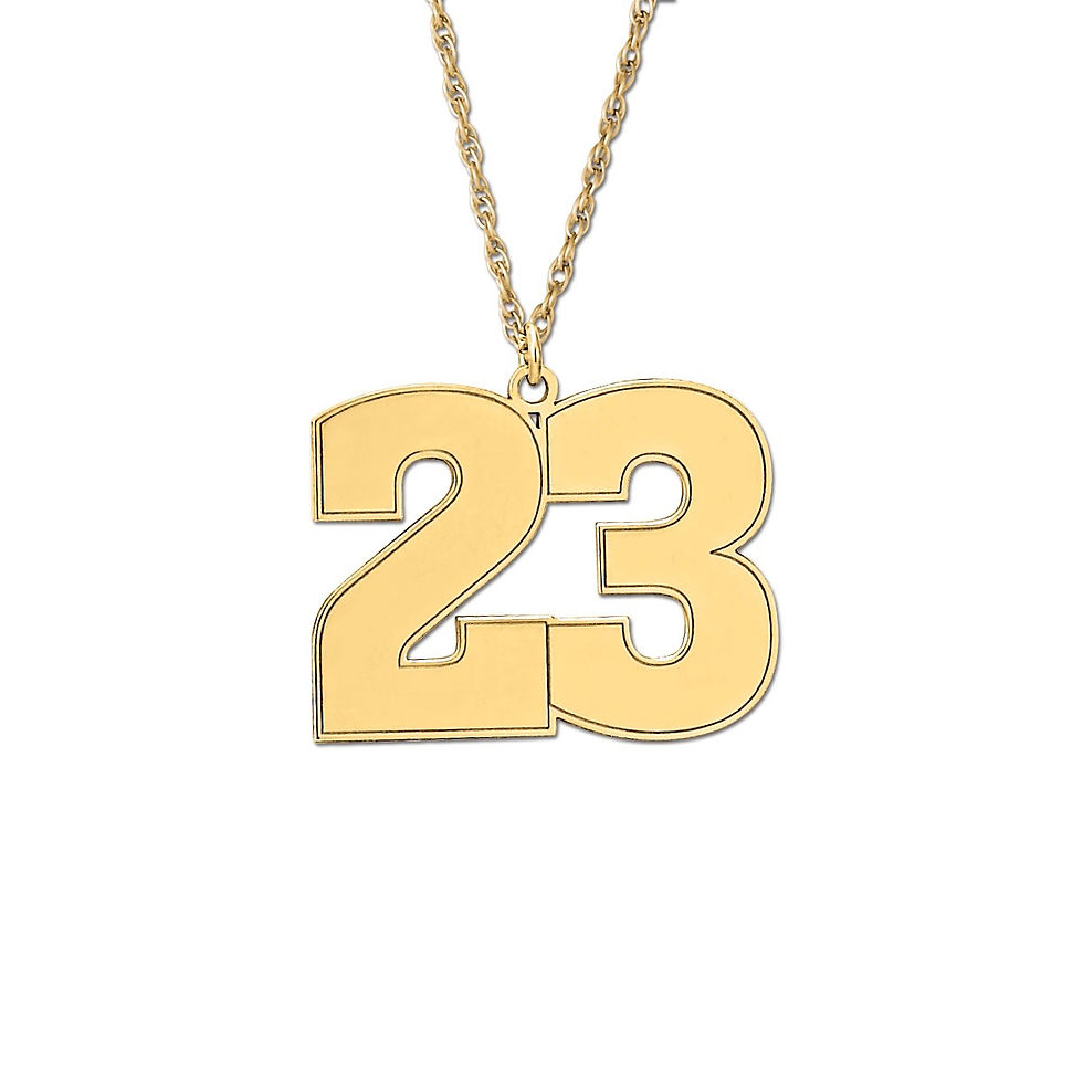 Thumbnail: Solid Gold Number