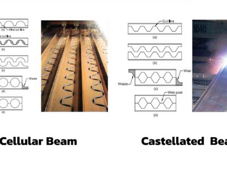 What Are Cellular Beams and Castellated Beams?