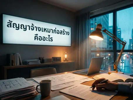 สัญญาจ้างเหมาก่อสร้าง คืออะไร ป้องกันโดนทิ้งงาน | AESCON