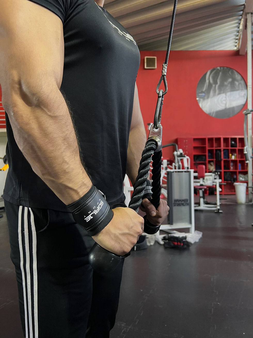 Miniatura: Muñequeras Sgaije Elesticas Para Entrenamiento Gimnasio