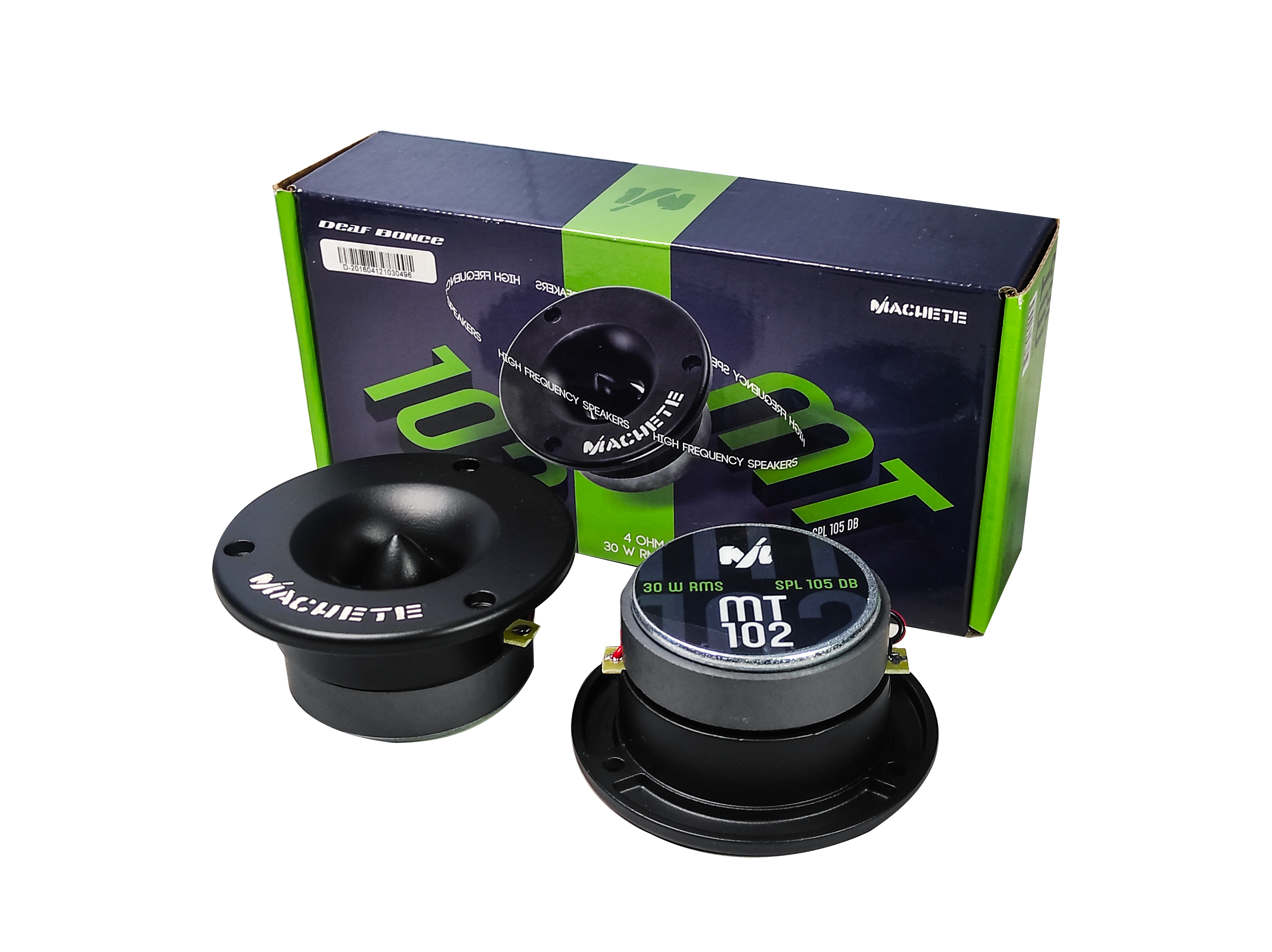 Mt-102 Par Tweeters Deaf Bonce Machete 60 Watts Max