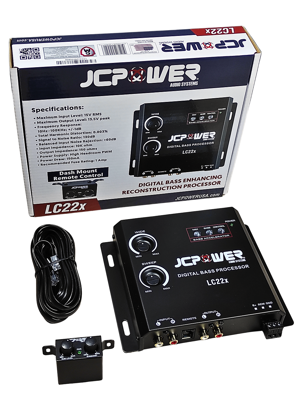 Thumbnail: LC22x JC Power Restaurador de bajos  Procesador De Bajos Digital 