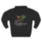 Custom Bowstrings Hoodie (back view)