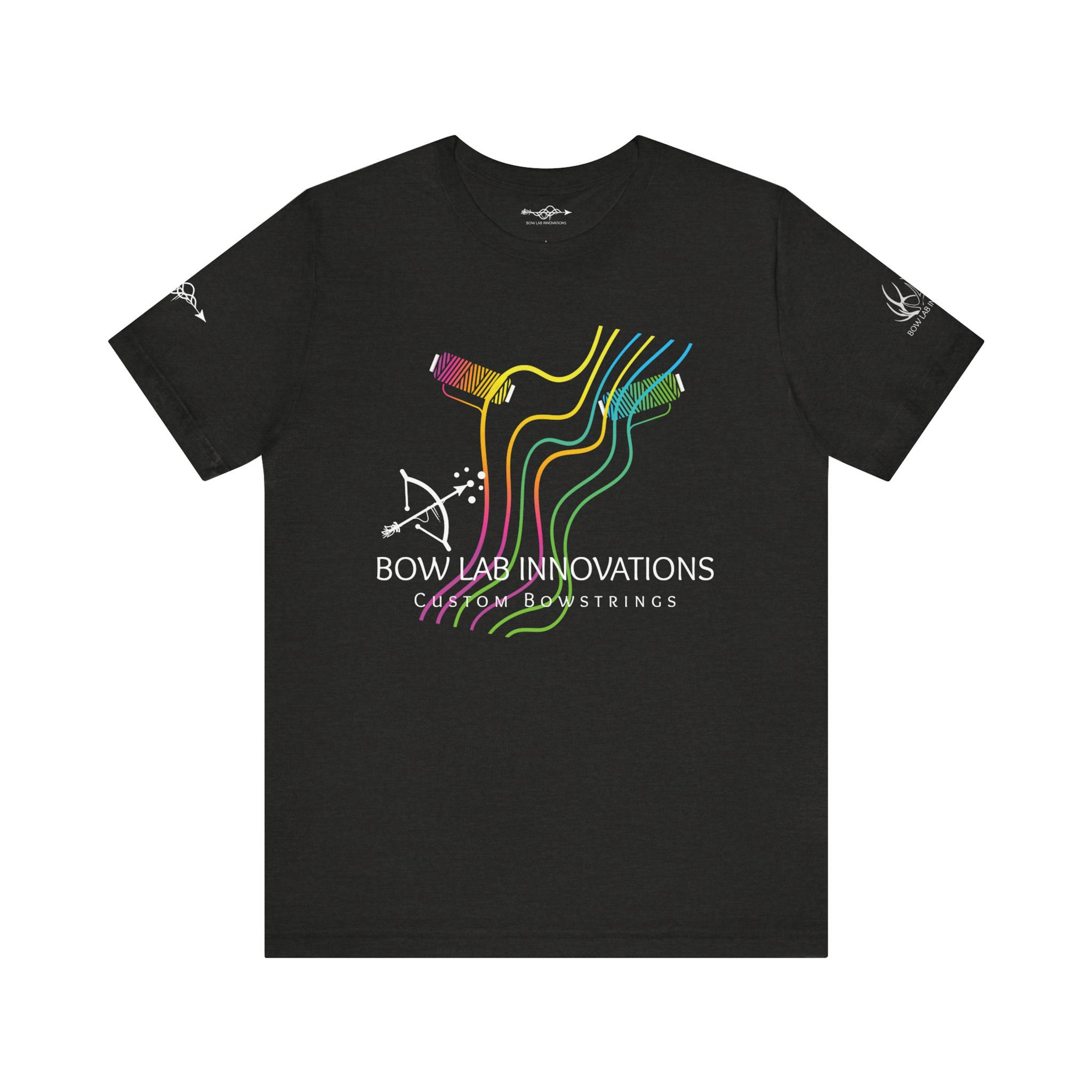 Bow Lab Innovations blended Tee - Custom Bowstrings logo