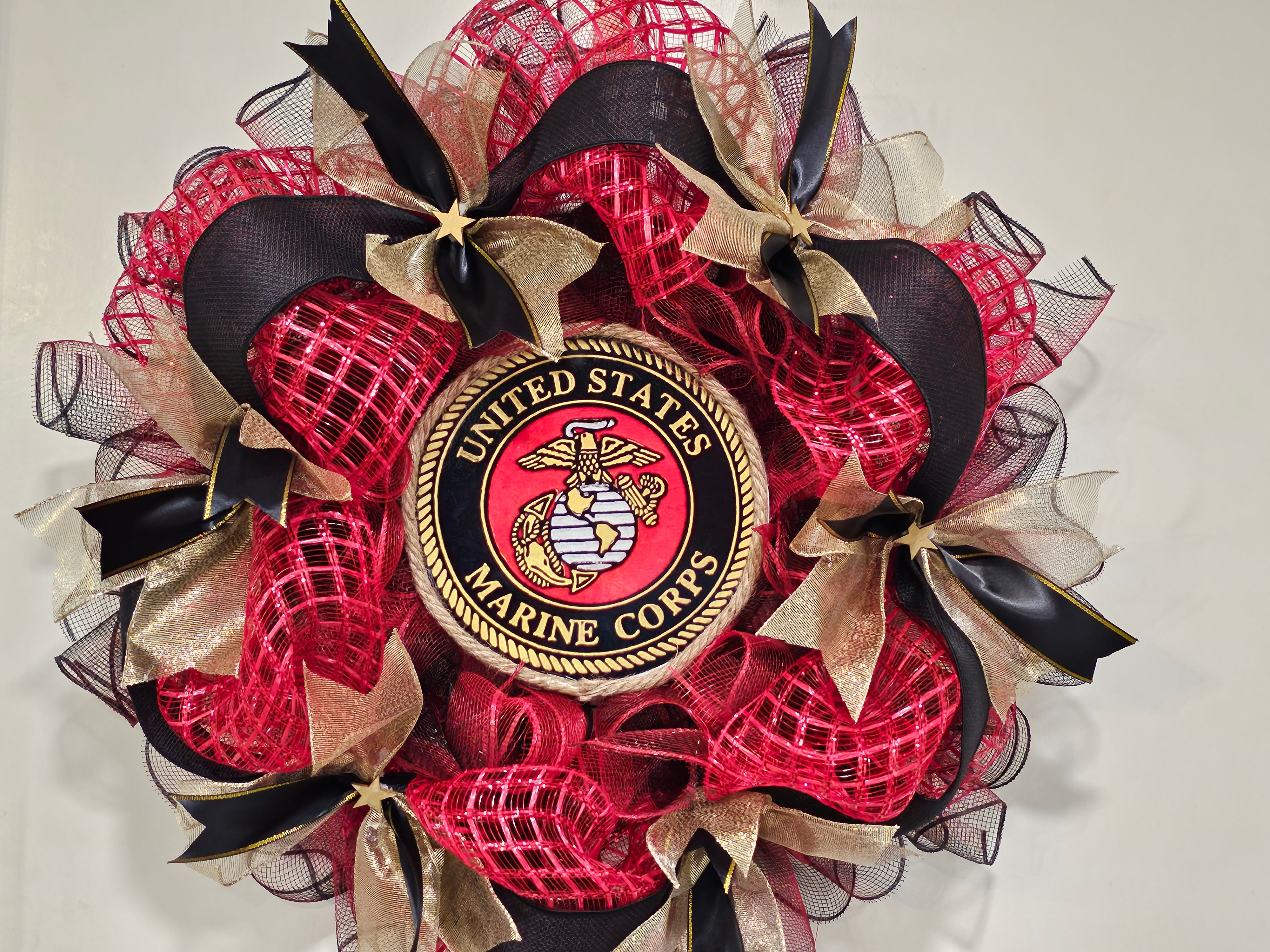 Military wreath