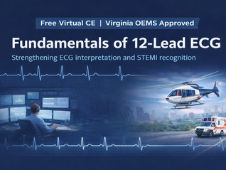 Fundamentals of 12-Lead ECG Virtual CE – Free Training Opportunity
