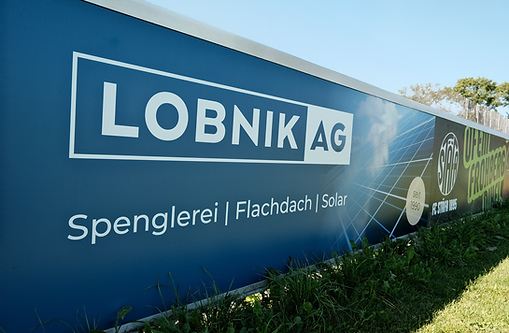 Fussball Werbebande Lobnki AG