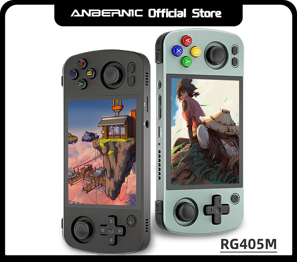 ANBERNIC RG405M Metal Handheld Game Console Android 12 System Unisoc Tiger T618