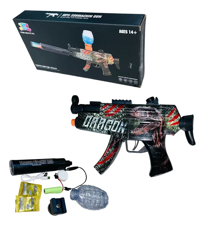 Miniatura: FUSIL BIOGEL CON LUCES DRAGON