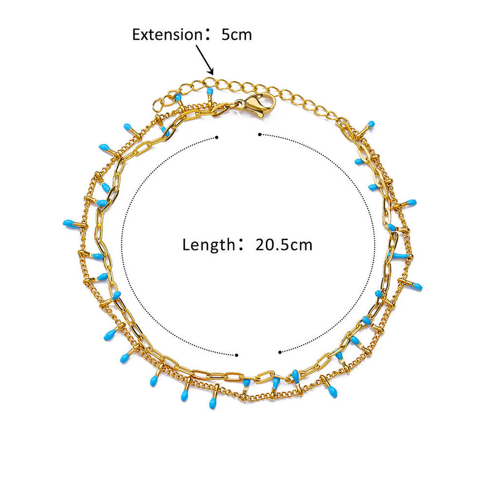 Thumbnail: Golden Tide Bracelet Anklet