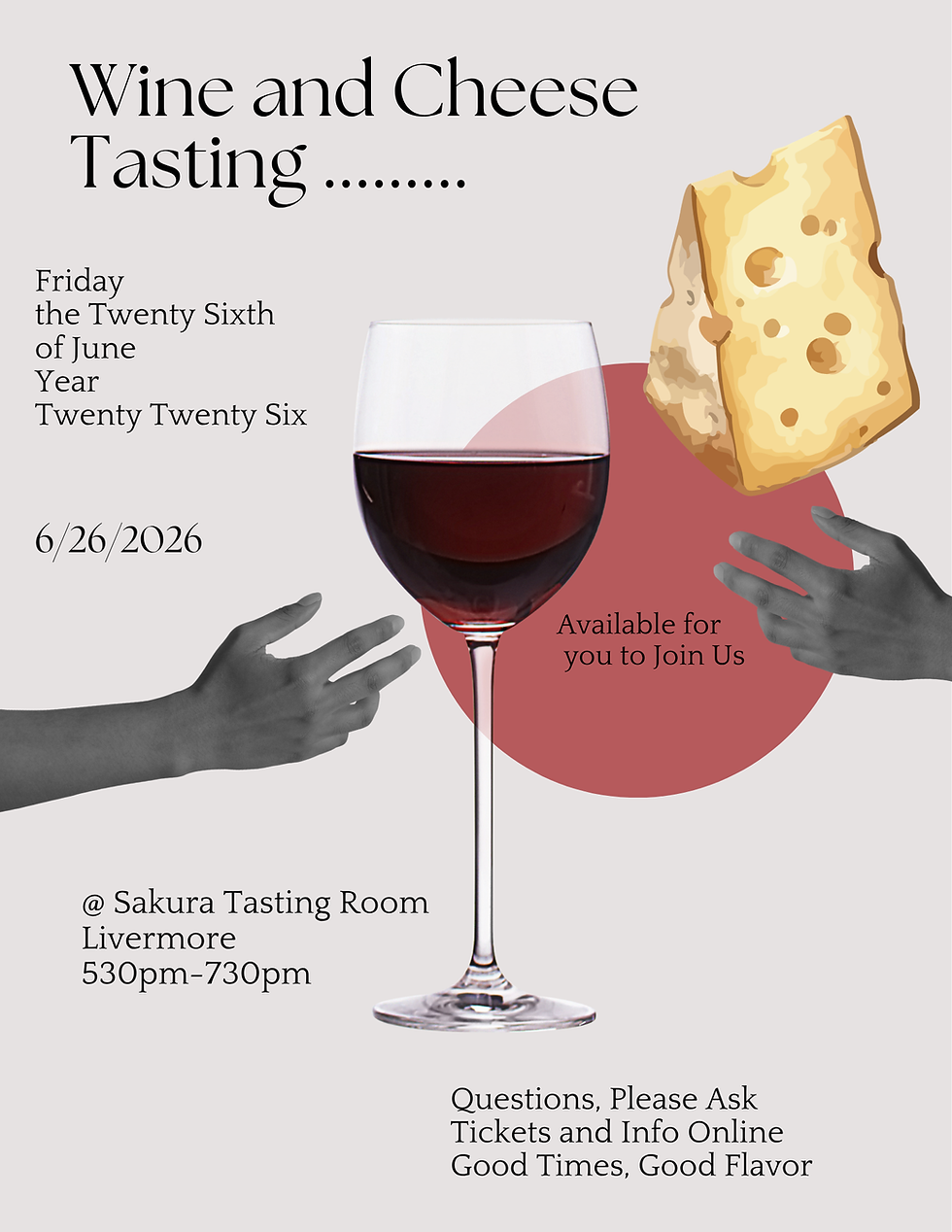 Wine & Cheese Experience