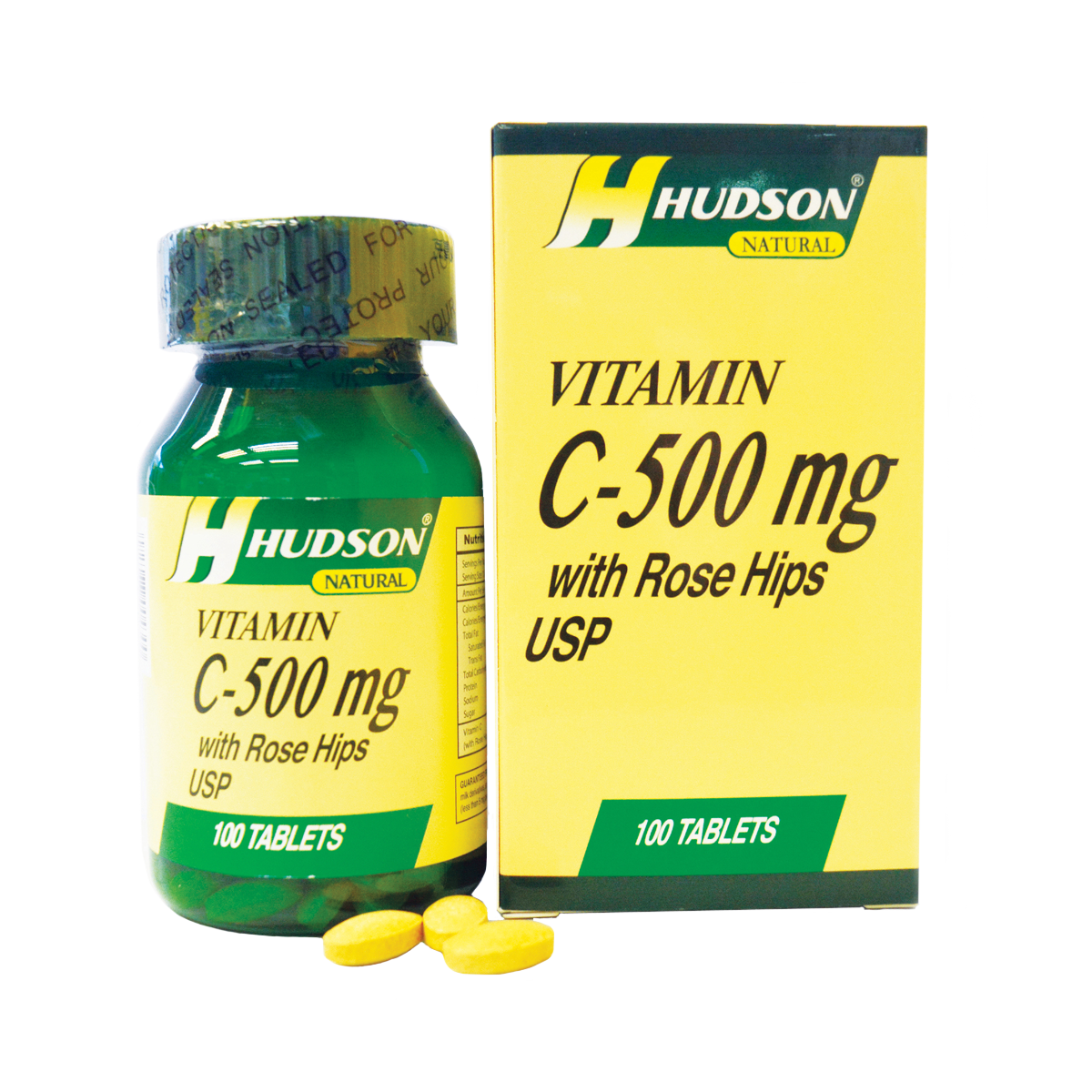 Hudson - Vitamin C 500mg - Made in USA