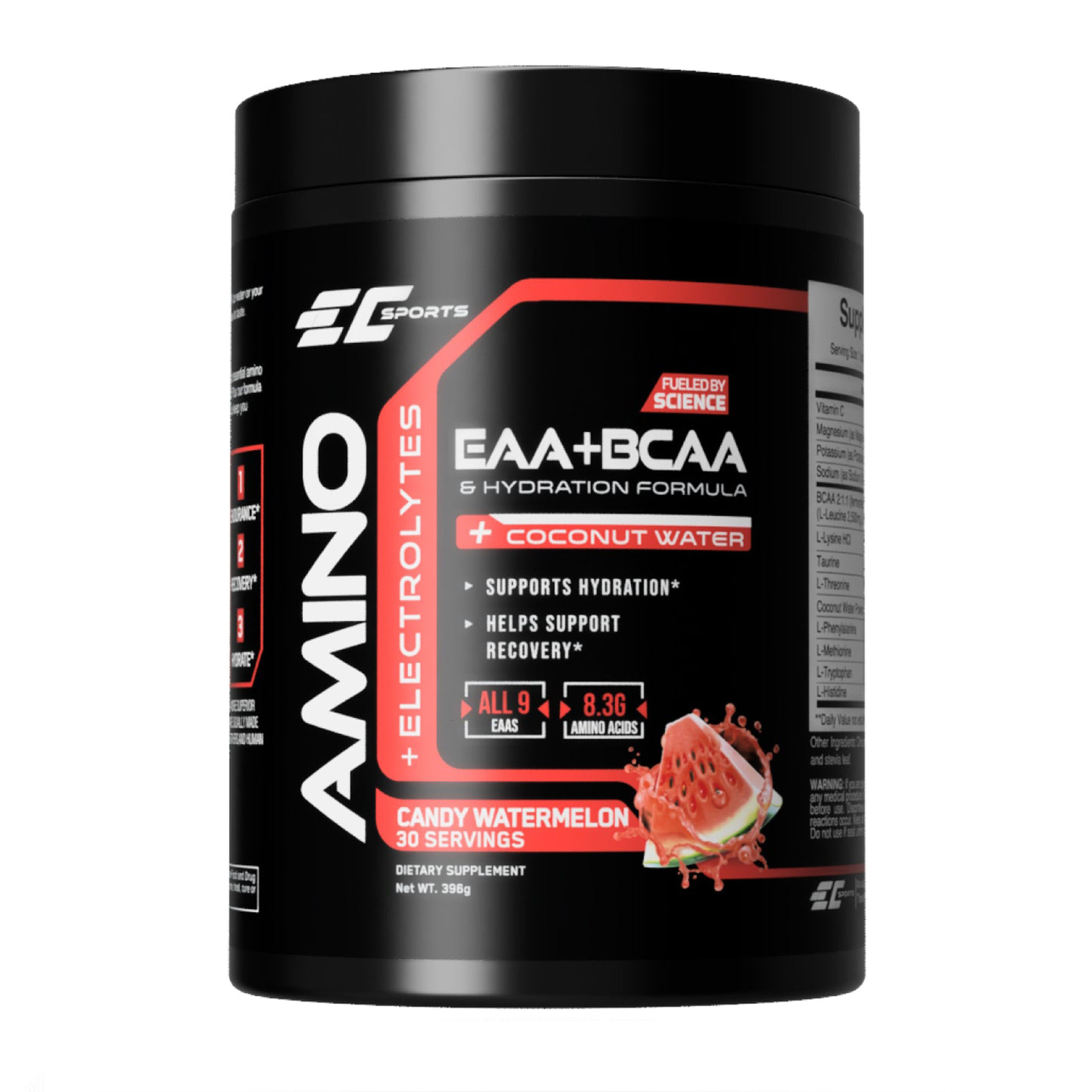 EC SPORTS - Amino EAA + BCAA  396g (Candy Watermelon) (Earth's Creation) 