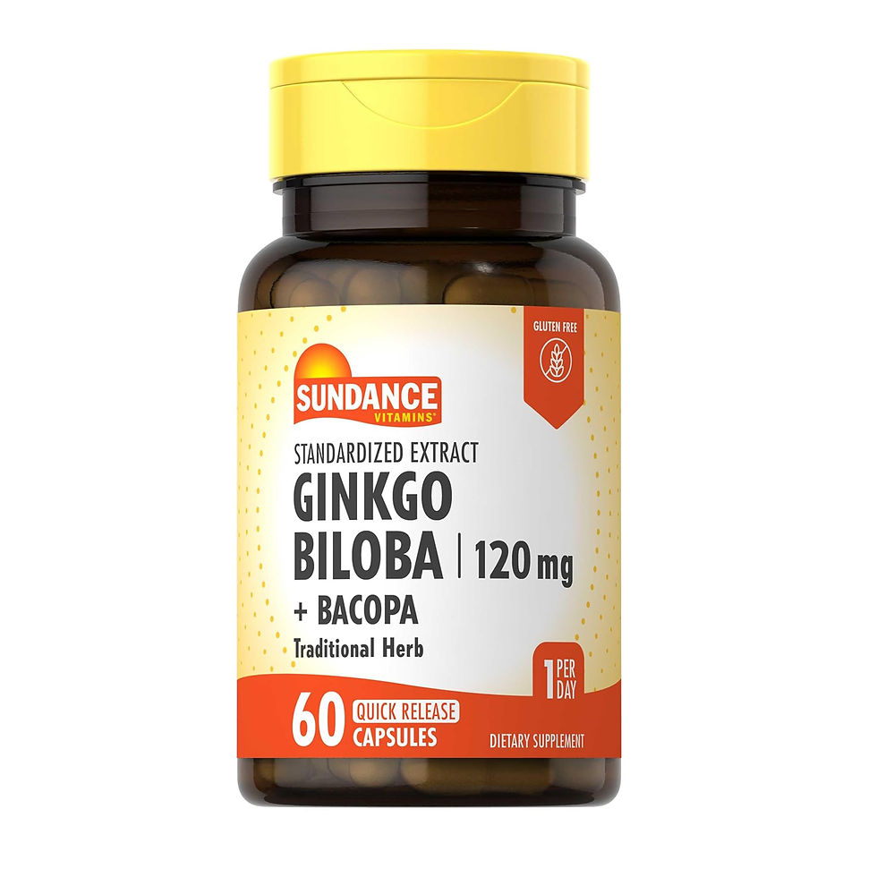 Sundance - 銀杏葉萃取精華 120毫克 60粒速效膠囊