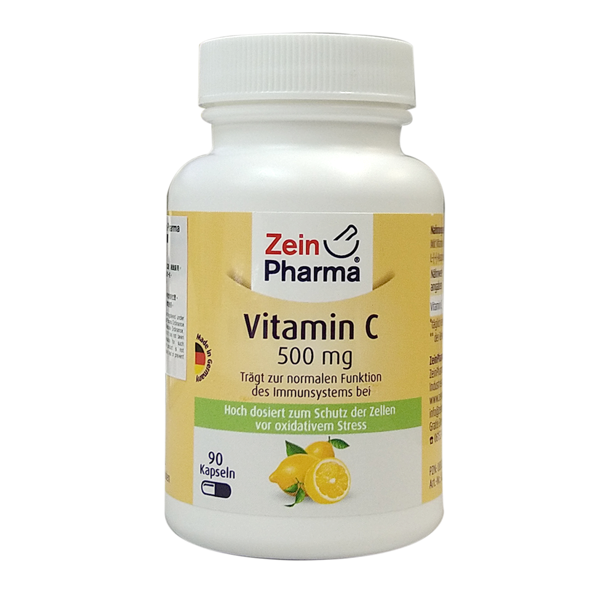 Zein Pharma - 維他命C_500毫克_膠囊