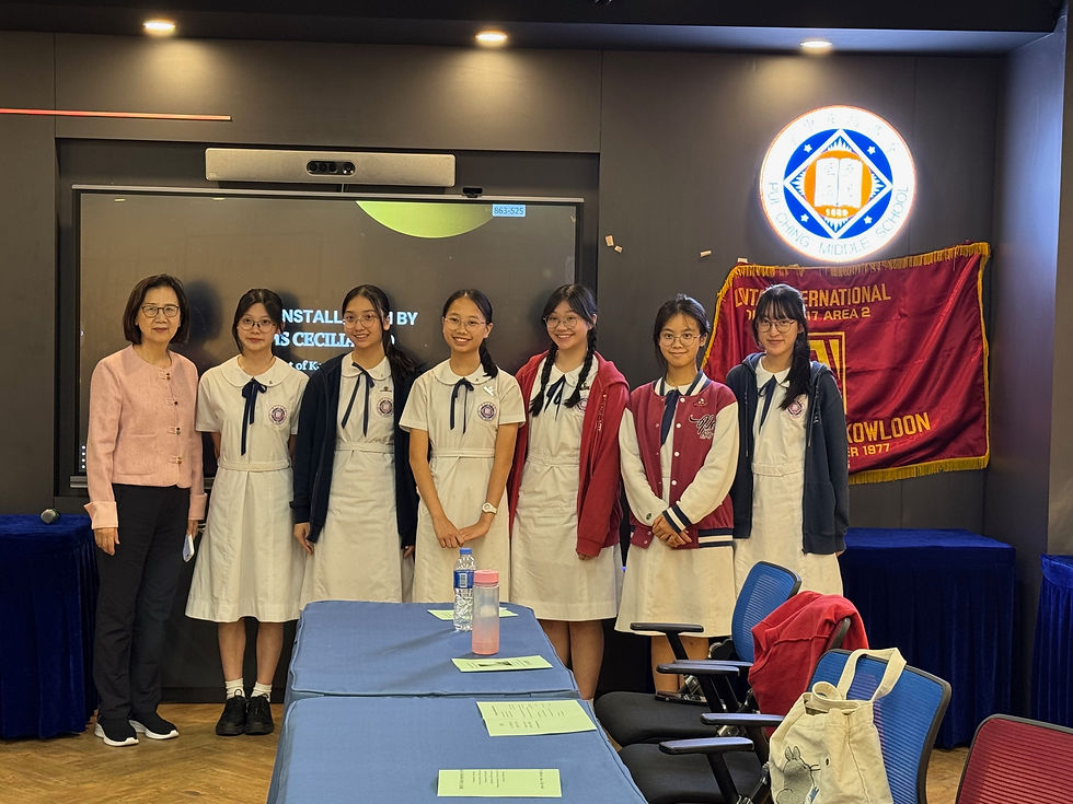 Installation Ceremony of Pui Ching Middle School Z Club