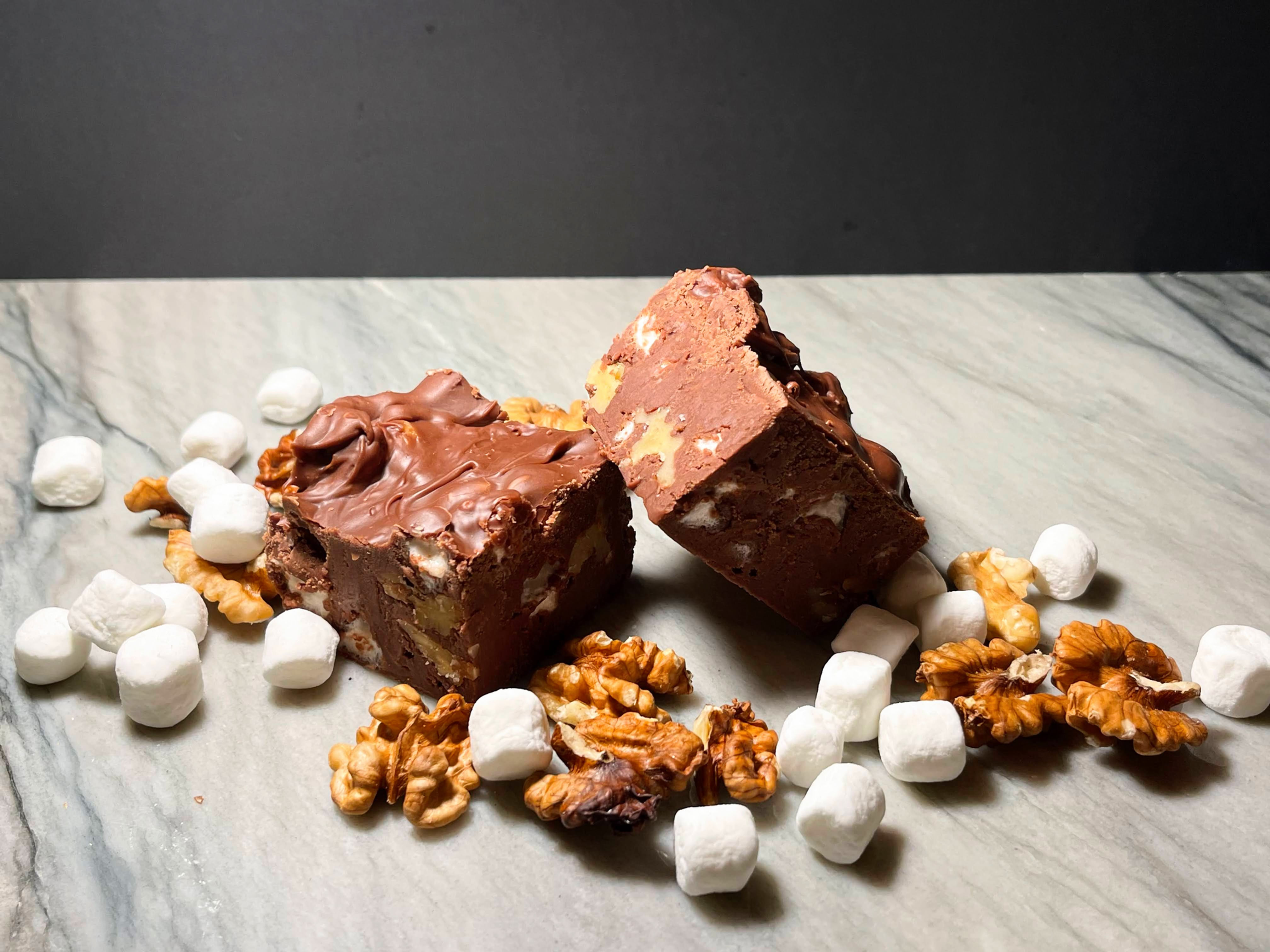 Rocky Road Fudge