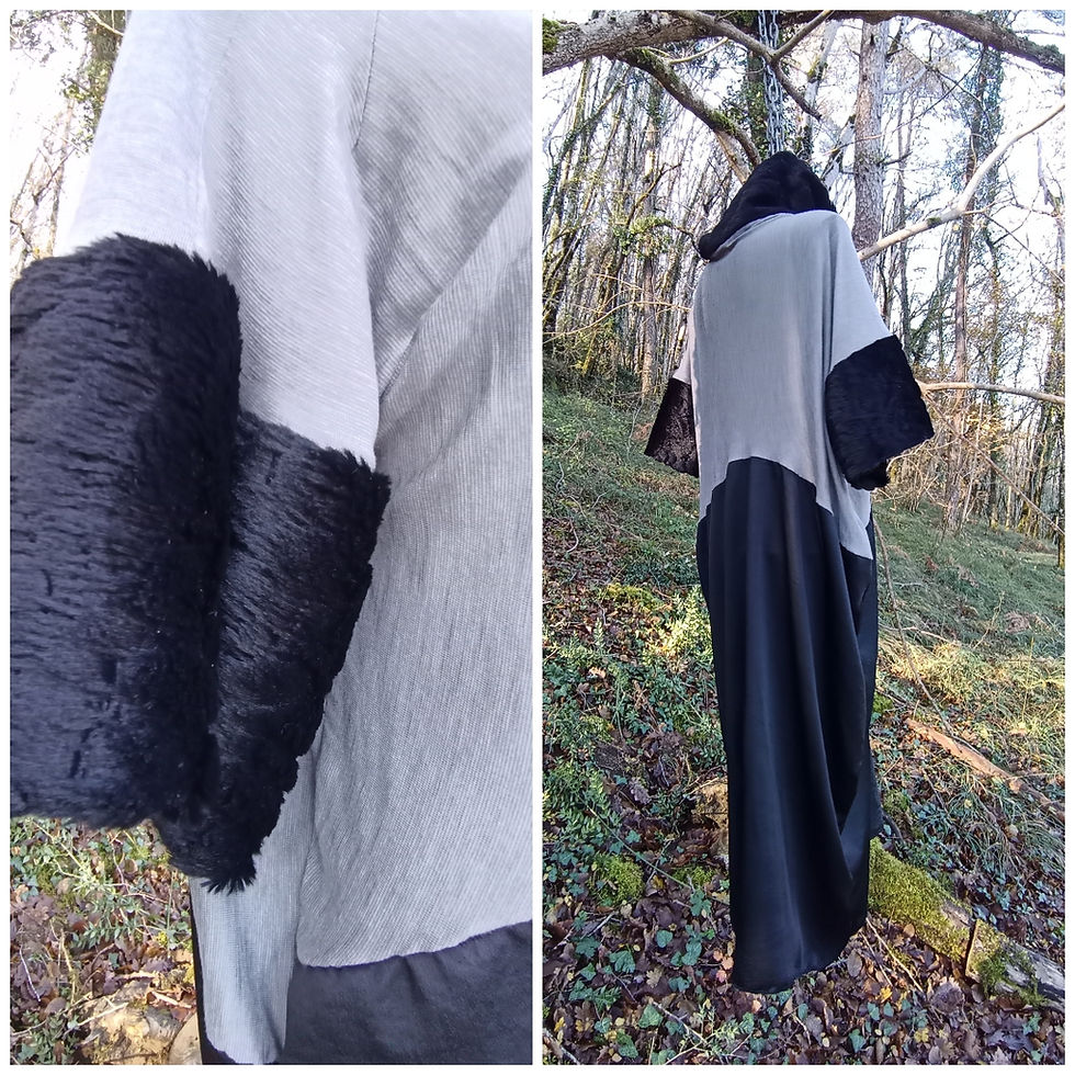 Thumbnail: Robe d'hiver grise