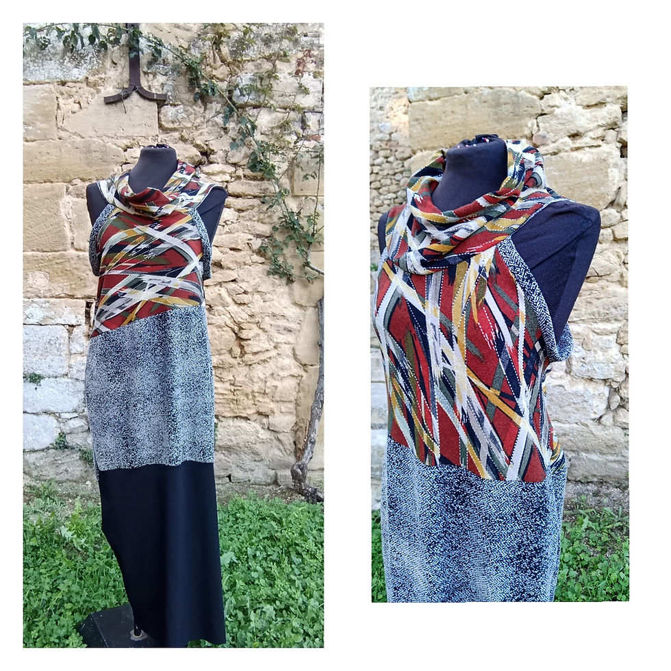 Thumbnail: Robe en tricot jacquard