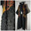 Thumbnail: Handmade Kimono Duster Coat One-Off French Print Viscose Ruffle Hem Linen Cuffs 