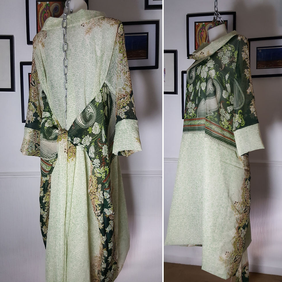Thumbnail: Svarg Wrap Belted Dress