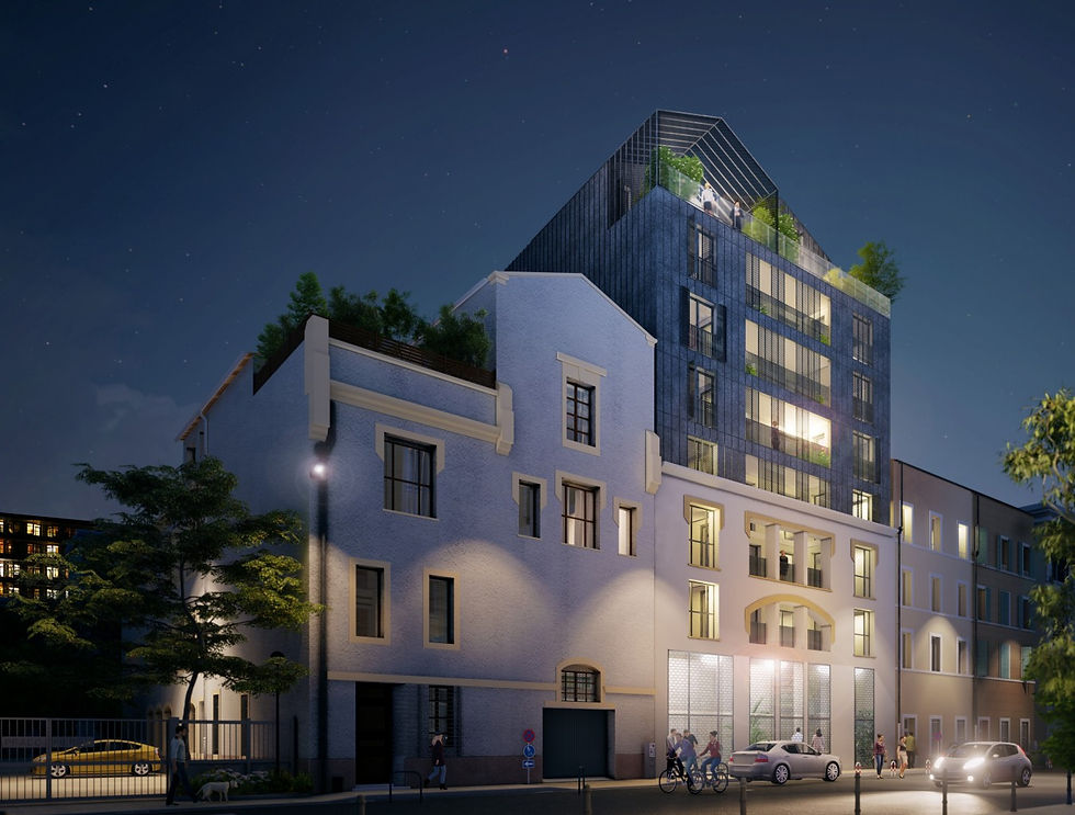 façade immeuble neuf