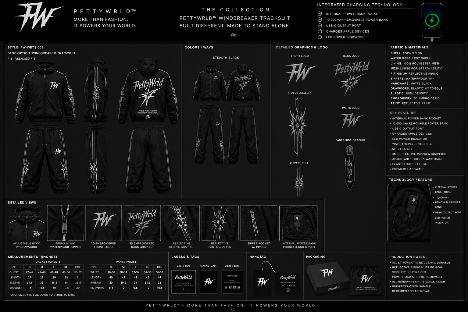 TECH - SHIELD WINDBREAKER