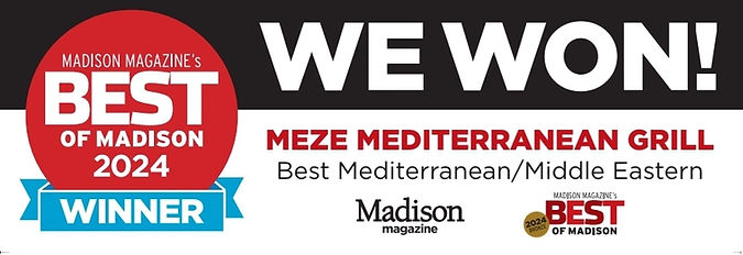 Meze Grill restaurant award