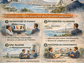 Pourquoi commencer à investir en Algérie aujourd’hui, une option stratégique pour les Algériens de France