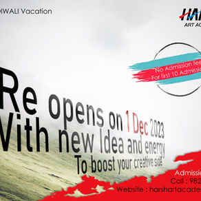 Re opens ART classes after DIWALI vacation