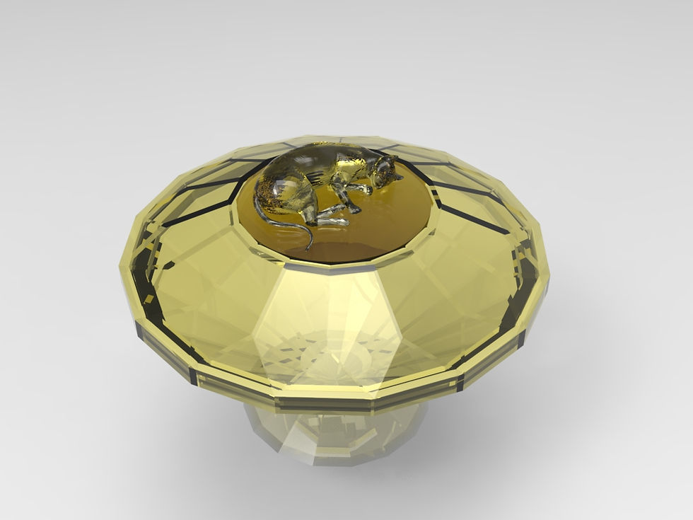 縮圖：Cat 08 Diamond-Shaped Urn (Siamese 暹羅貓)