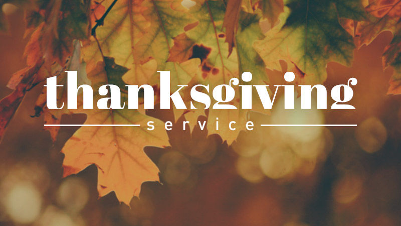 추수감사절 원바디 예배