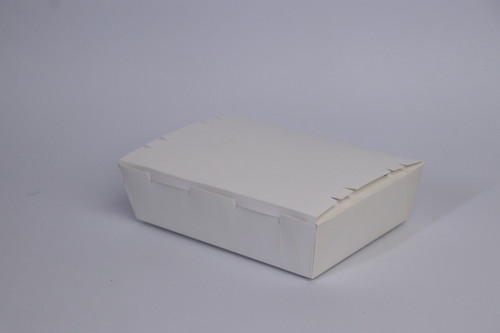 Paper Lunch Box - 1250 ml - White | Biour Pack