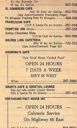 Yellow page Motels 1966 Franciscan Cafe.jpg
