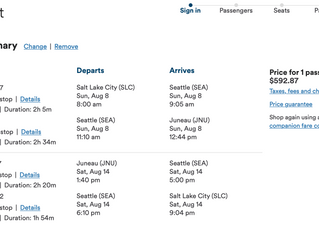 Alaska Airlines added mid day flights Yahoo!!