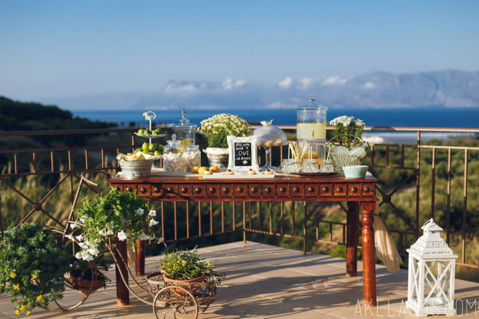 Wedding table in Villa Patriko